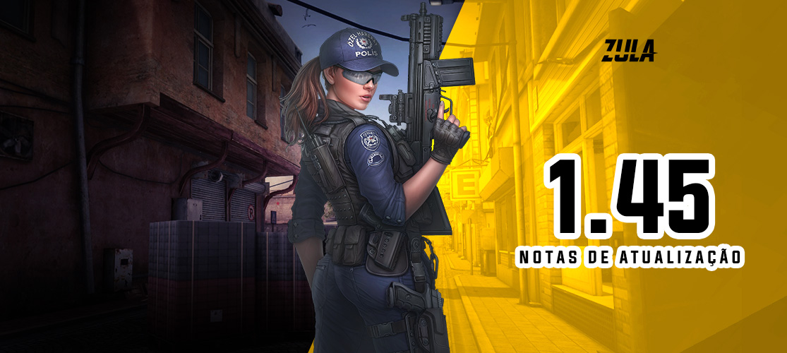 Versão 1.45 ao vivo!